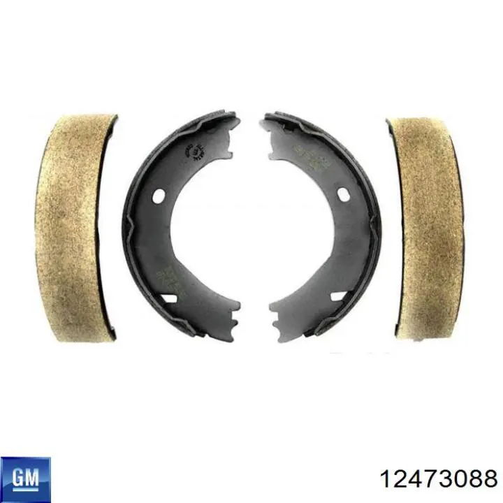 Купити 4C3Z2209AA Ford Гальмівні колодки гальма стоянки