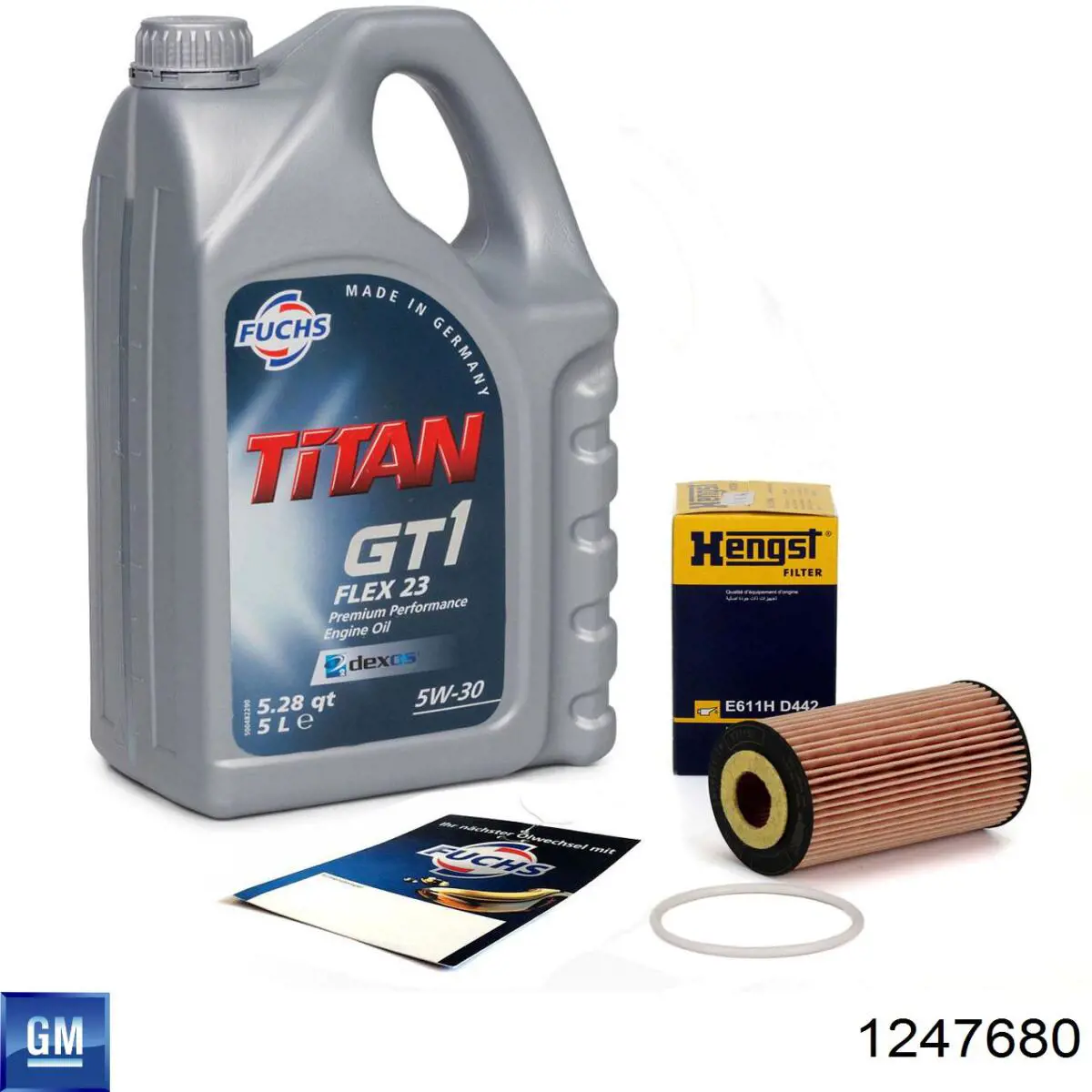 1247680 General Motors Датчик показника тиску масла