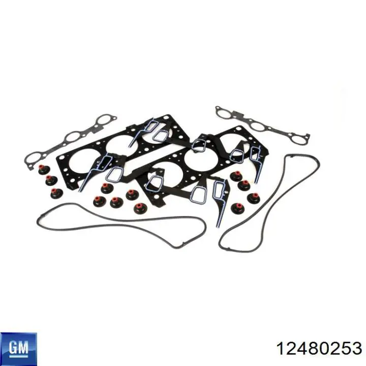 Вкладиші колінвала, корінні, комплект, стандарт (STD) Chevrolet Lumina 