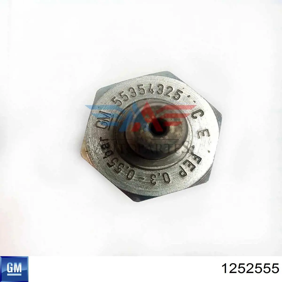 Датчик тиску масла двигуна General Motors 1252555