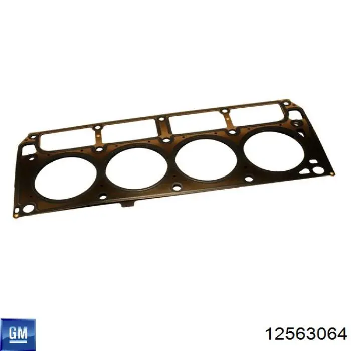 12563064 General Motors Випускний клапан двигуна