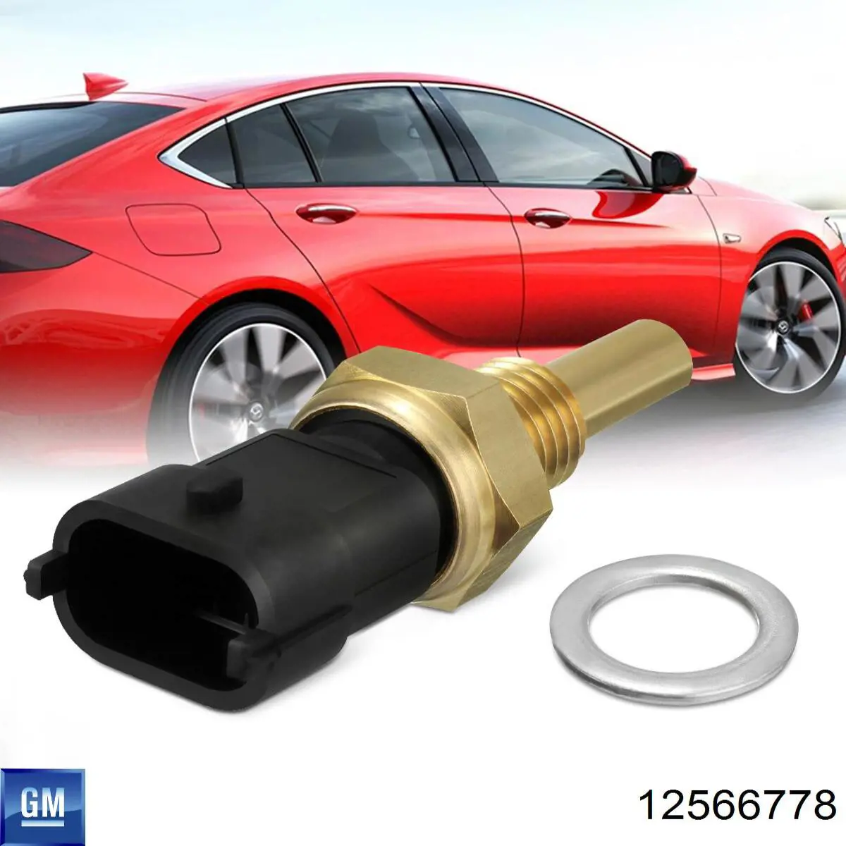 Термодатчик охолоджуючої рідини General Motors 12566778 ціна, від 7.82 USD