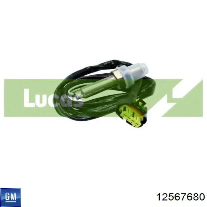 12567680 General Motors Лямбда зонд після каталізатора