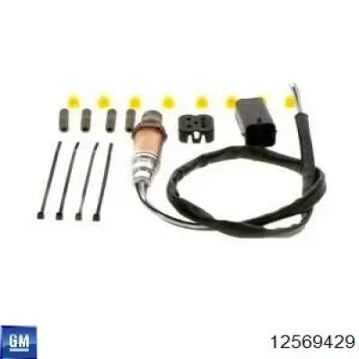 Лямбдазонд, датчик кисню до каталізатора General Motors 12587785 ціна, від 57.71 USD