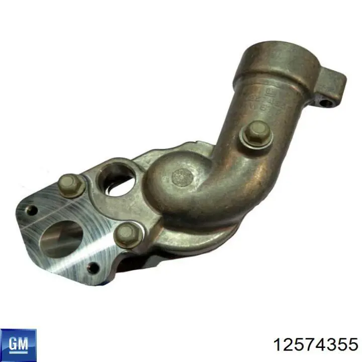 12574355 General Motors Корпус термостата в зборі
