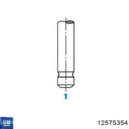 Вихлопний клапан General Motors 12575354 ціна, від 98.76 USD