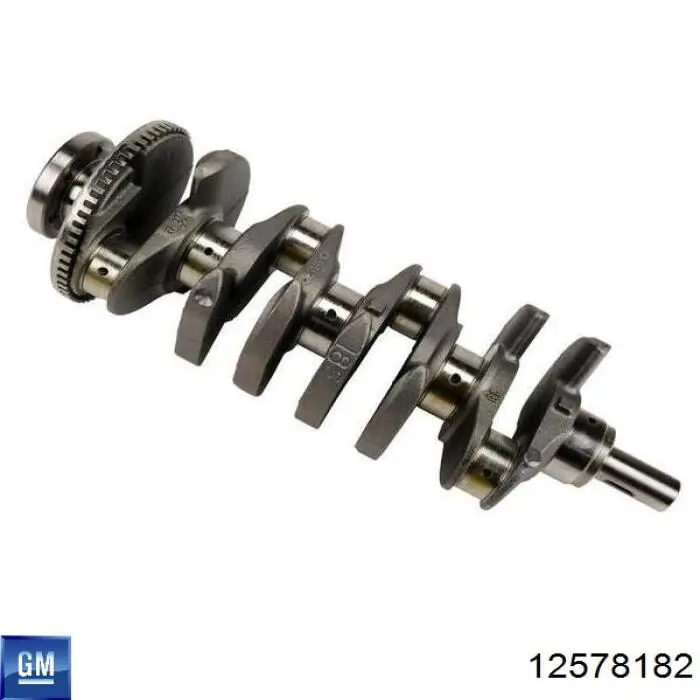 Вал колінчастий і маховик General Motors 12578182 ціна, від 510.76 USD