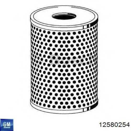 Купити 12580254 General Motors Фільтр очищення масла відцентровий
