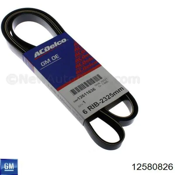 12580826 General Motors Поліклиновий ремінь