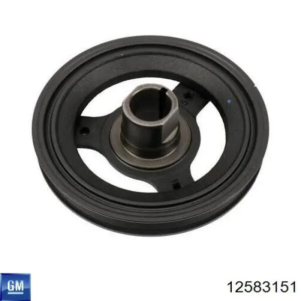 12583151 Opel Демпфер колінвалу