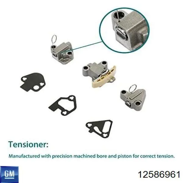 Башмак натягувача ланцюга ГРМ 12586961 General Motors