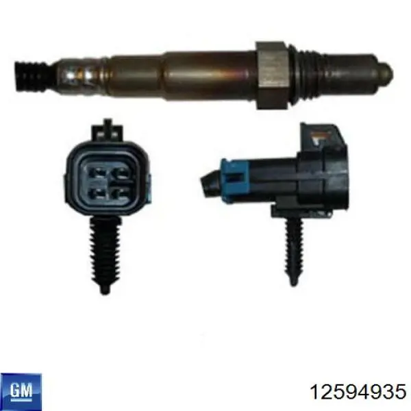 Лямбдазонд, датчик кисню до каталізатора General Motors 12594935 ціна, від 37.82 USD