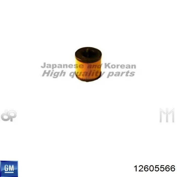 Масляний фільтр двигуна General Motors 12605566 ціна, від 6.64 USD
