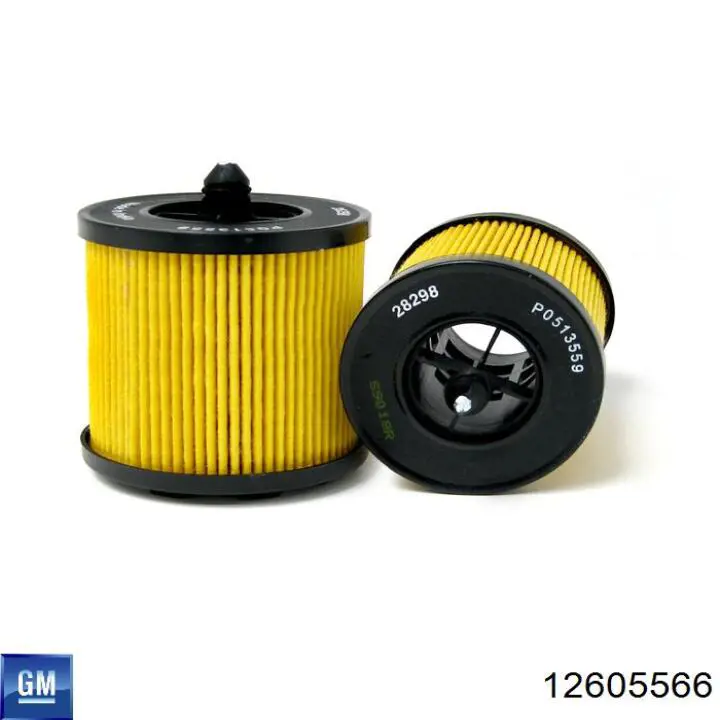 Масляний фільтр 12605566 General Motors
