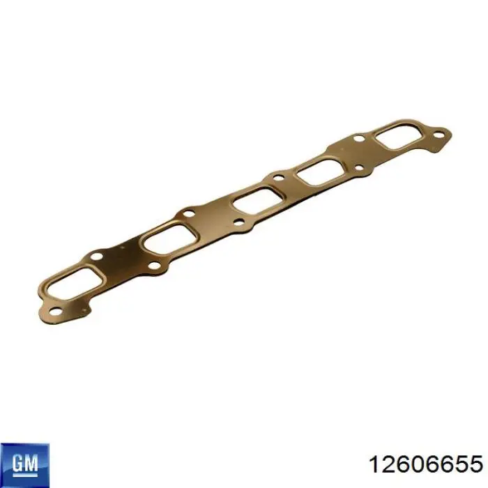 Газопроводи (колектор випускний) General Motors 12606655 ціна, від  