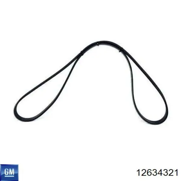 Купити 12634321 General Motors Ремінь генератора
