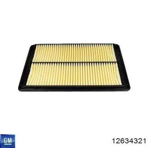Ремінь генератора 12634321 General Motors