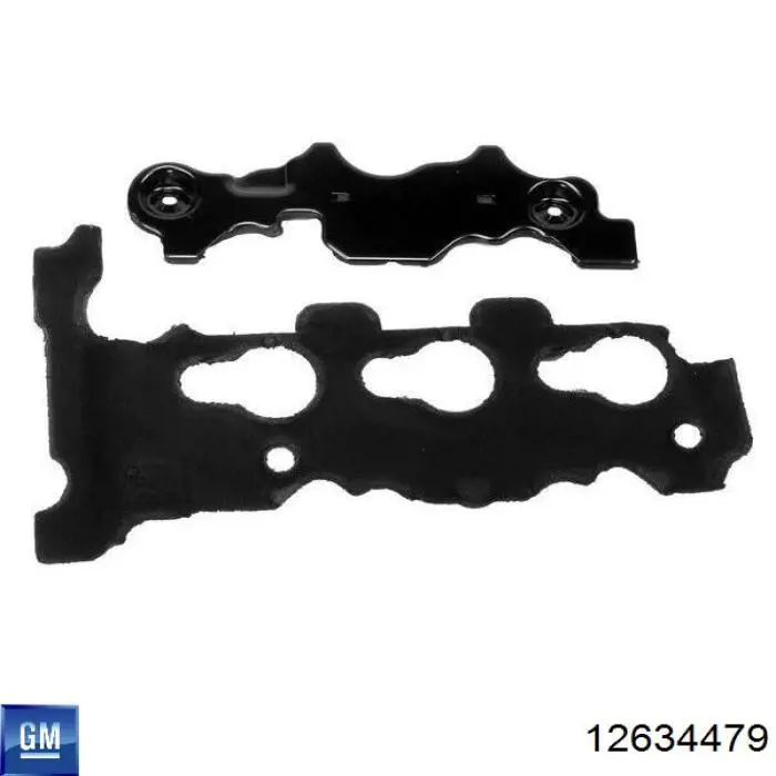 12634479 General Motors прокладка головки блока циліндрів (гбц, права)