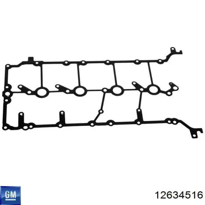 12634516 General Motors Прокладка клапанної кришки двигуна, кільце