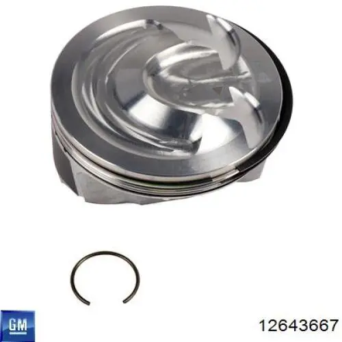 Вкладиші шатунові General Motors 12643667