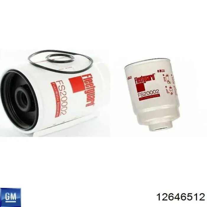 Фільтр тонкого очищення палива General Motors 12646512 ціна, від 91.12 USD