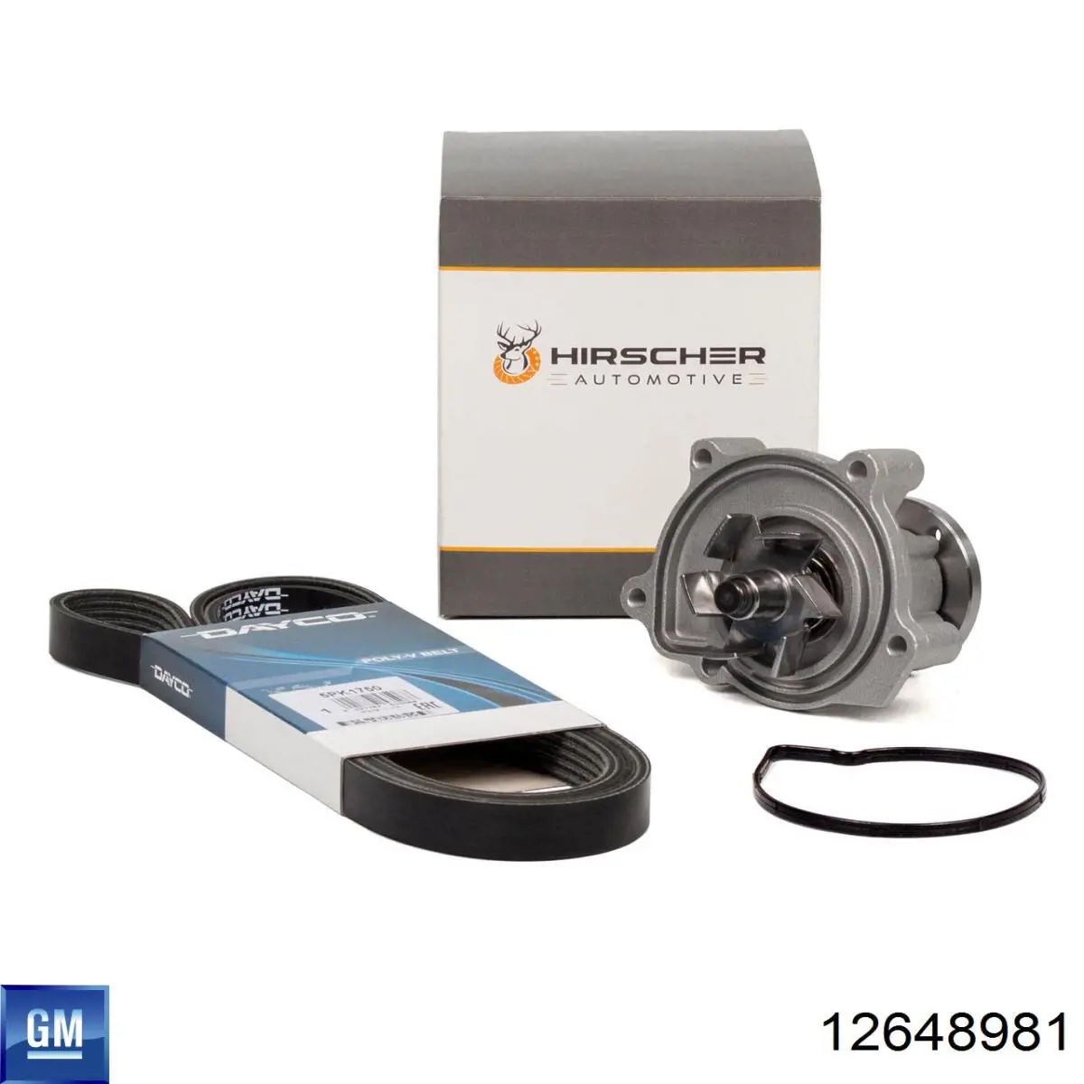 12648981 General Motors Поліклиновий ремінь