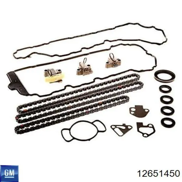 Ланцюг ГРМ, комплект General Motors 12651450 ціна, від 504.44 USD