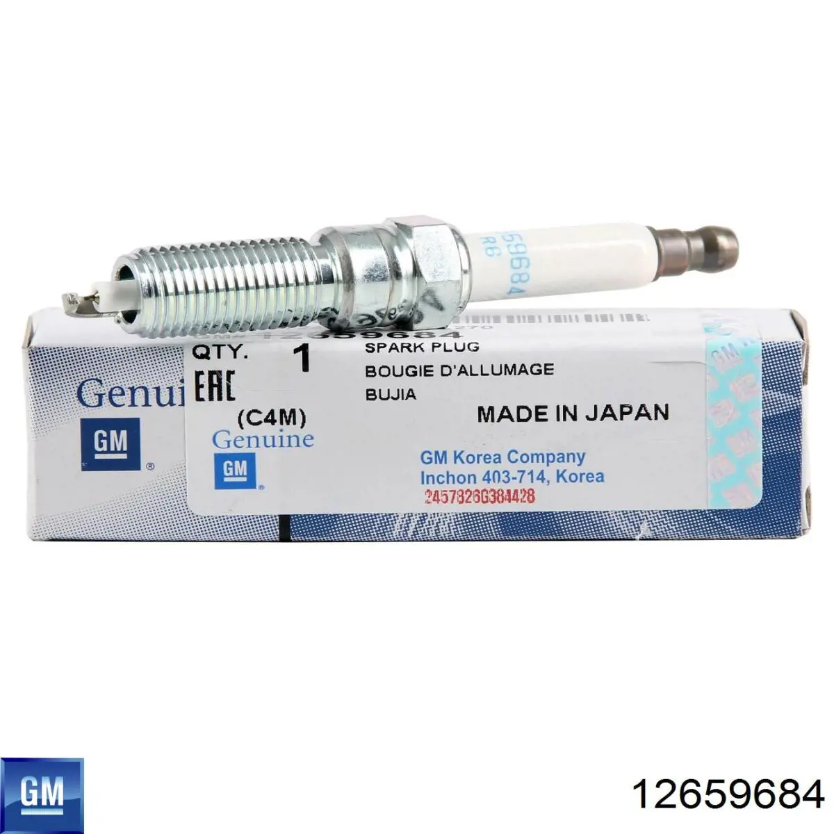 Купити 12659684 General Motors Свічка запалювання