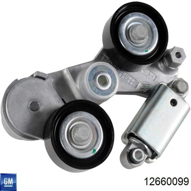 Ремінь генератора 12660099 General Motors