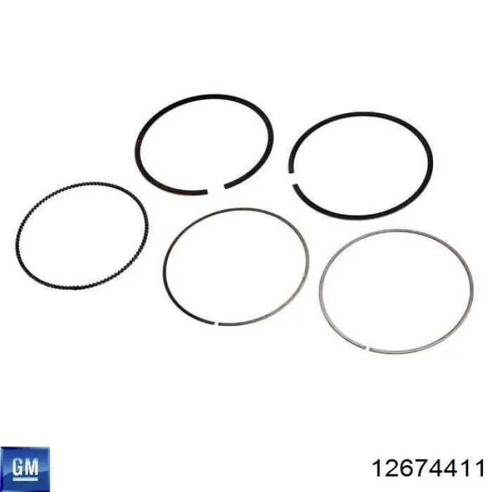 Шатун поршня ДВЗ General Motors 12674411 ціна, від 33.72 USD