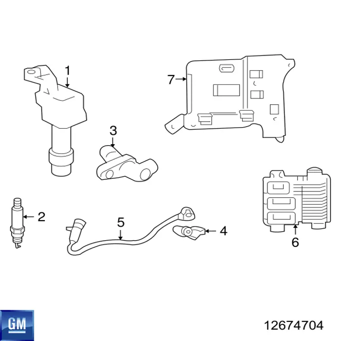 Купити 12674704 General Motors ДПРВ