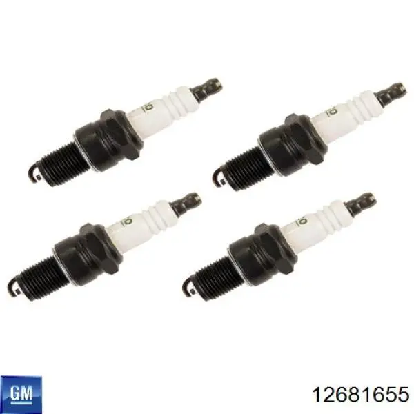 Свічки запалювання 12681655 General Motors
