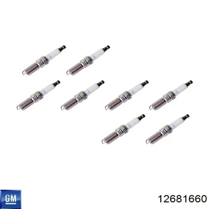 Свічки автомобільні General Motors 12681660 ціна, від 11.87 USD