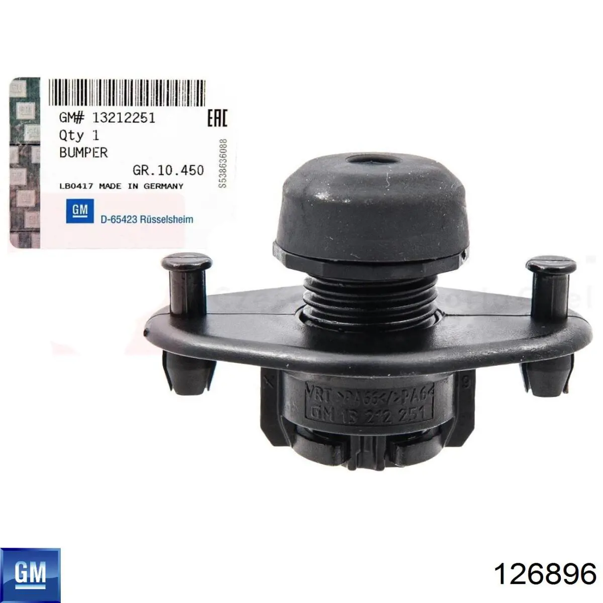 Купити 39170669 Opel Буфер двері багажника