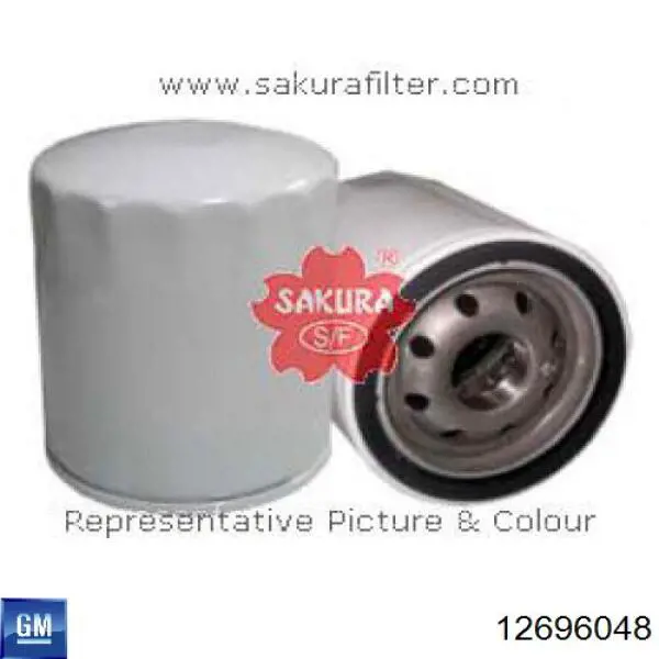 12696048 General Motors Фільтр масла