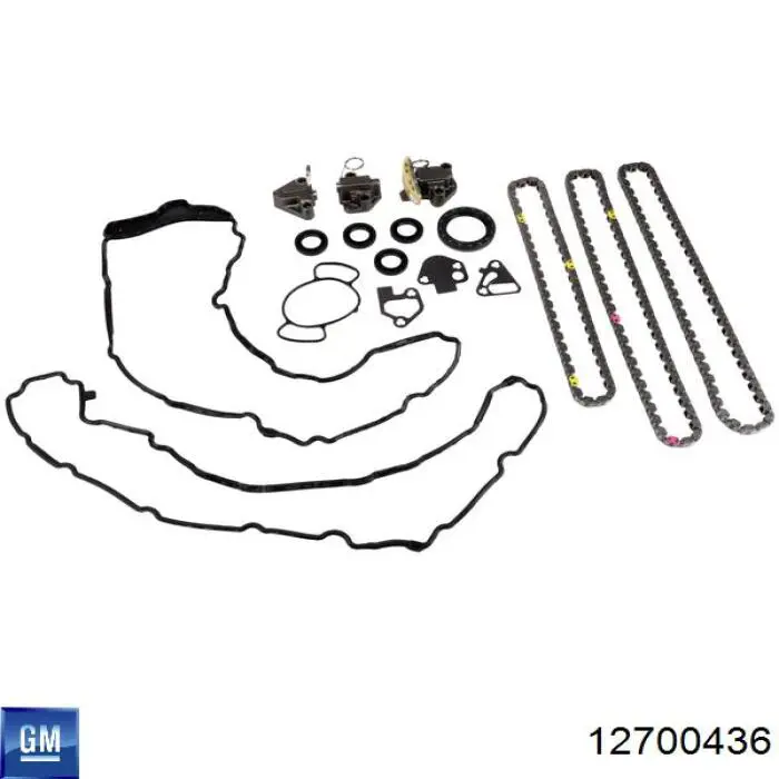 Ланцюг ГРМ, комплект General Motors 12700436 ціна, від 504.44 USD