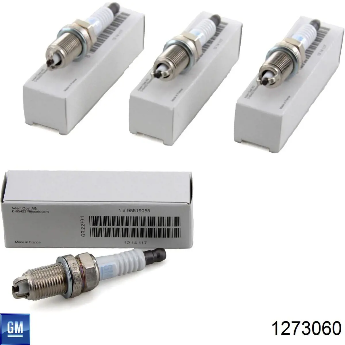 1273060 General Motors Важіль-поводок двірника заднього скла