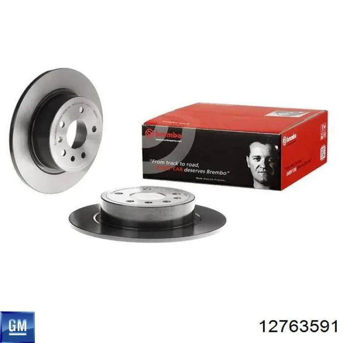 Купити 12763591 General Motors Диск заднього гальма