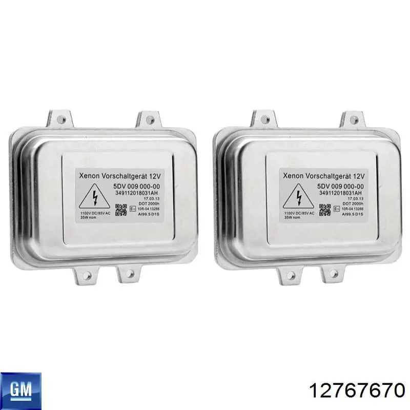 Купити 12767670 General Motors Блок управління фарами