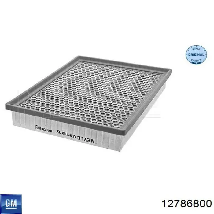 Елемент повітряного фільтра General Motors 12786800 ціна, від 8.97 USD