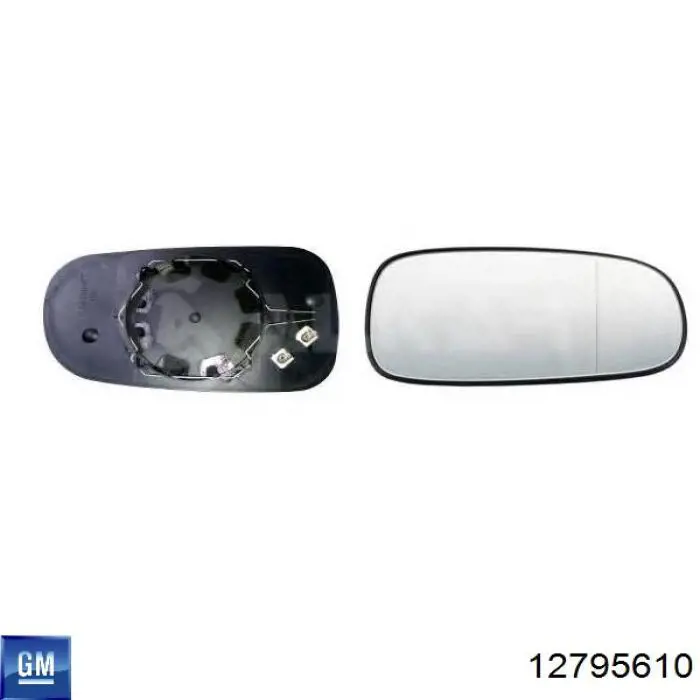 Скло дзеркала заднього виду, правого General Motors 12795610 ціна, від 18.27 USD