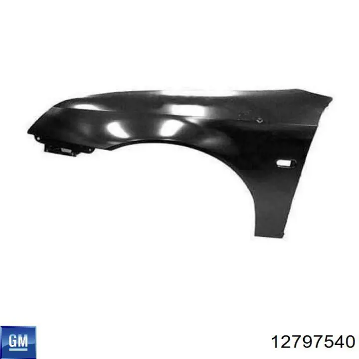 Ліве переднє крило General Motors 12797540 ціна, від 55.18 USD