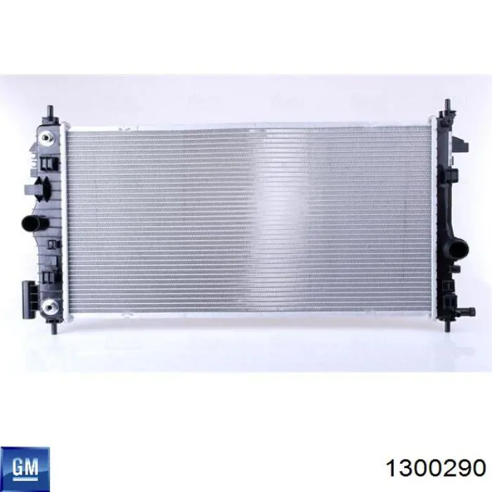 1300290 General Motors Радіатор охолодження двигуна