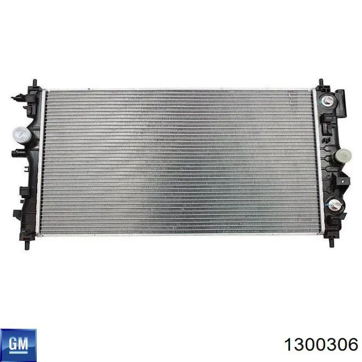 Радіатор основний General Motors 1300306 ціна, від 161.75 USD