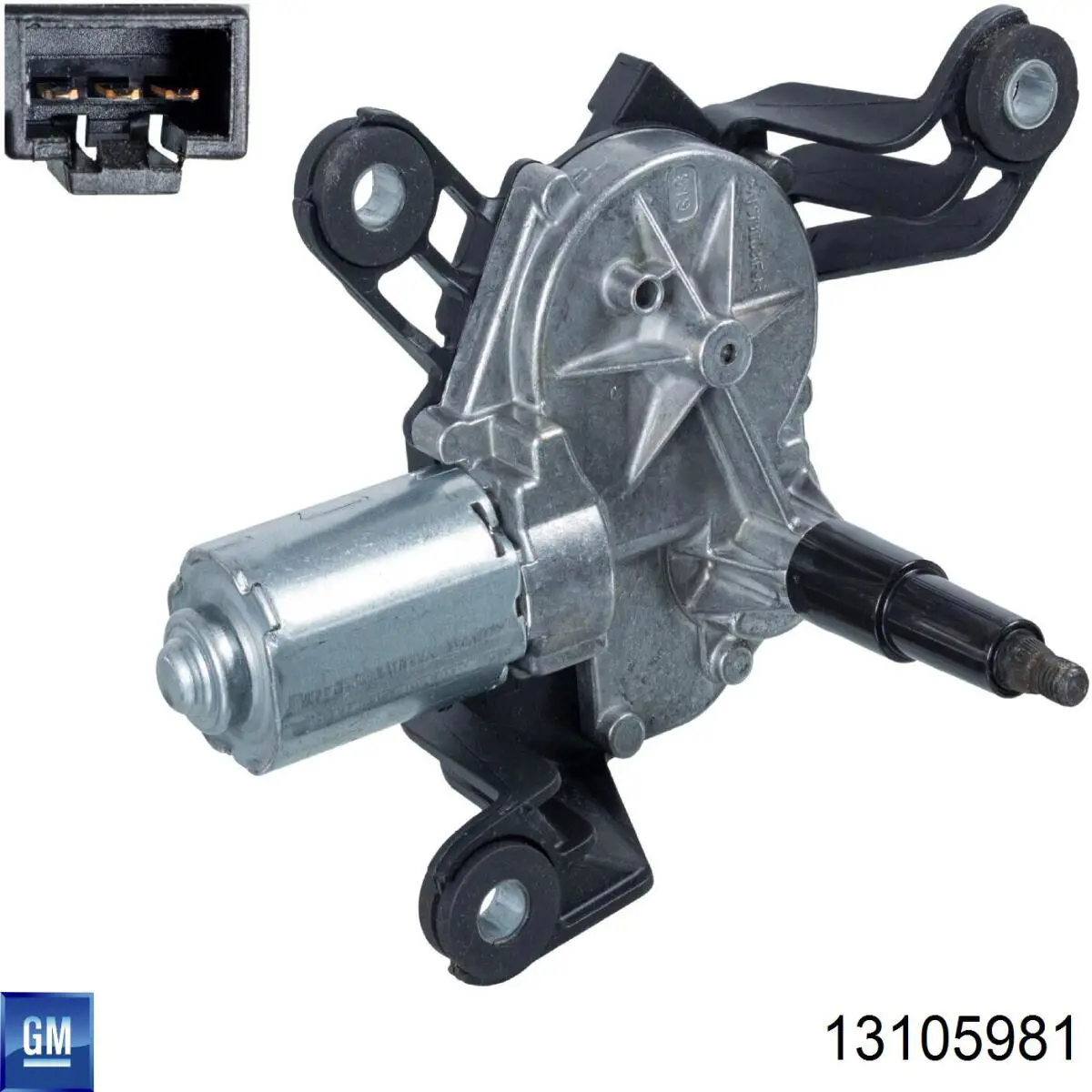 Склоочисник дверей задка General Motors 13105981 ціна, від 36.02 USD
