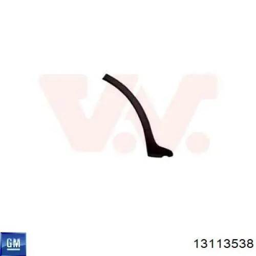 Розширювач задньої арки колеса, правий Opel 13117272