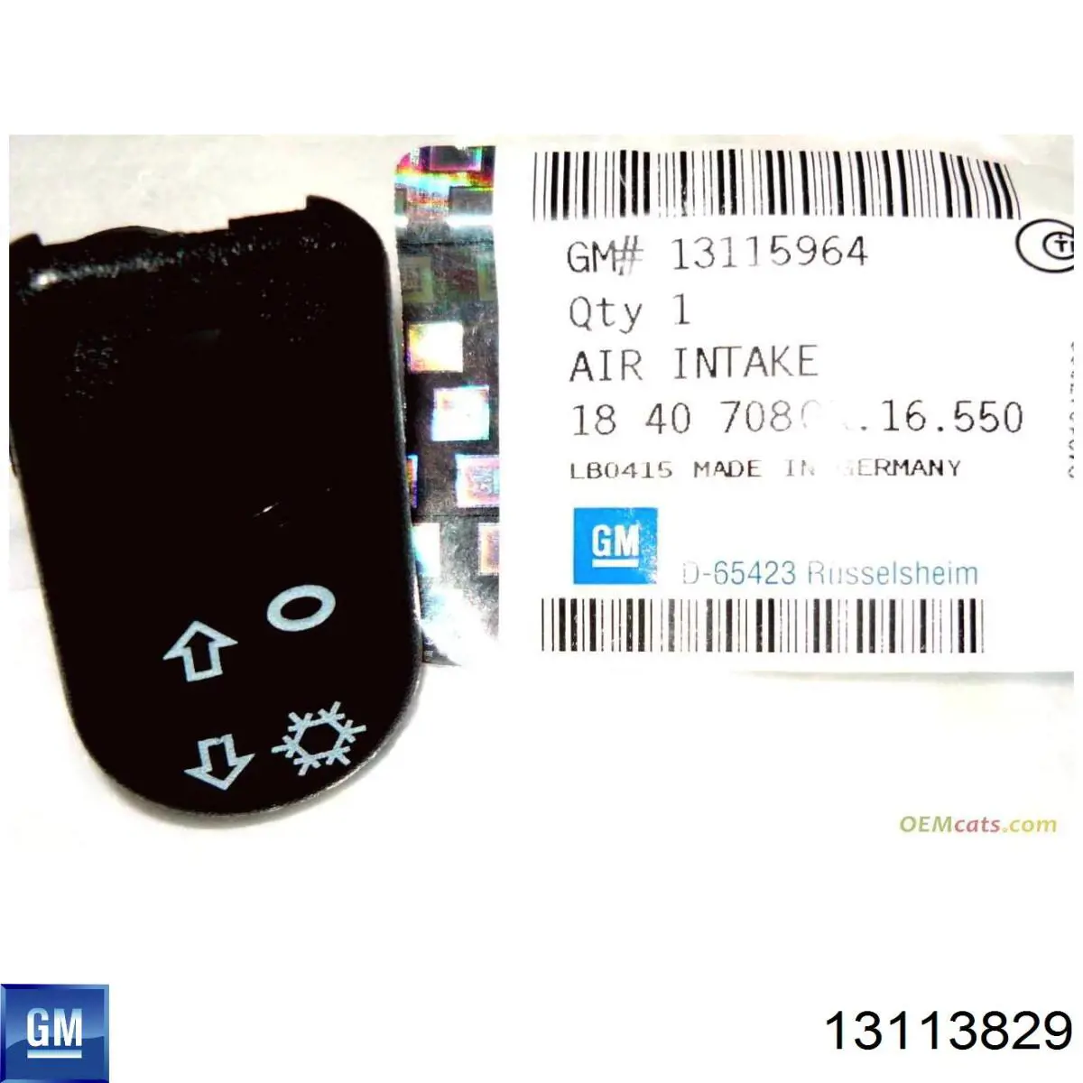 13113829 Opel 
