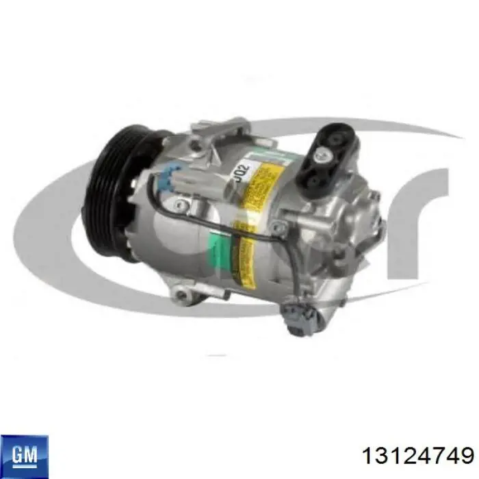 Компресор кондиціонера 13124749 General Motors