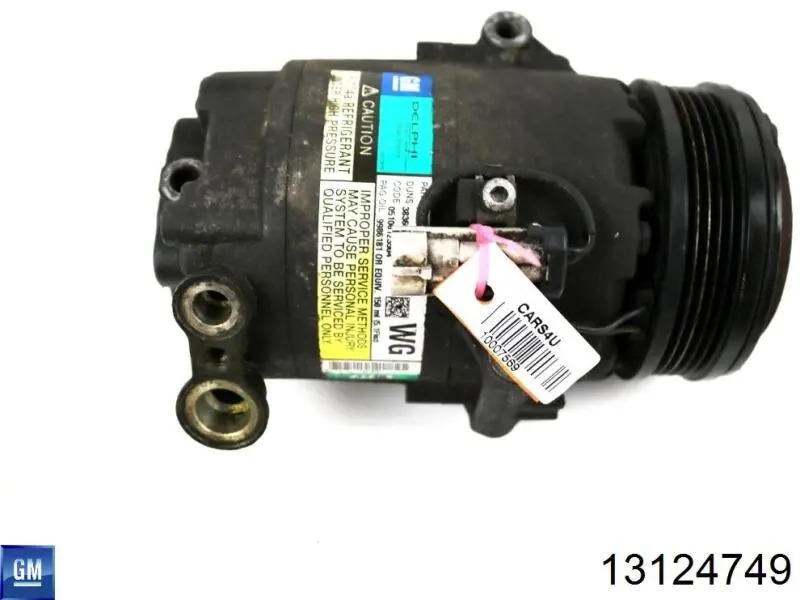 Компресор системи кондиціювання General Motors 13124749 ціна, від 159.17 USD