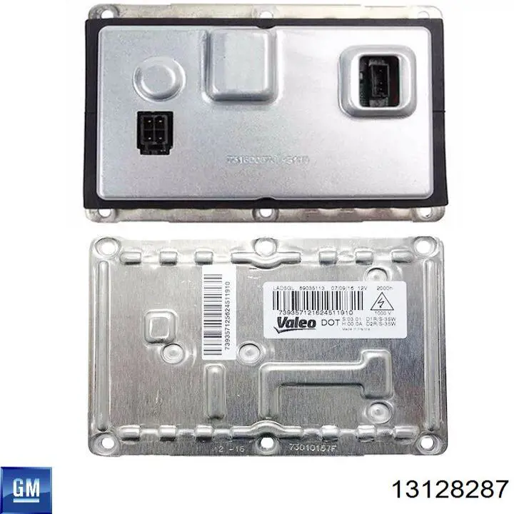 ЕБУ ксенону General Motors 13128287 ціна, від 46.88 USD